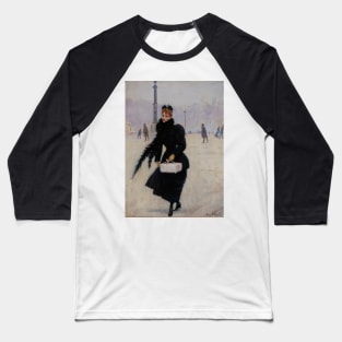 Parisian Woman on the Place de la Concorde by Jean Beraud Baseball T-Shirt